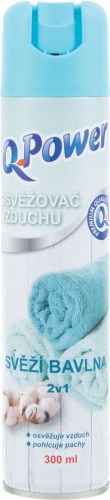 Q-Power osvova vzduchu Sv bavlna 300ml